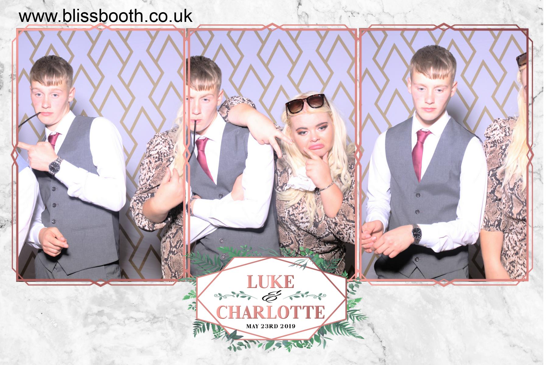 Luke and Charlotte | View more photos from the event at gallery.blissbooth.co.uk/u/BlissBooth/Luke-and-Charlotte